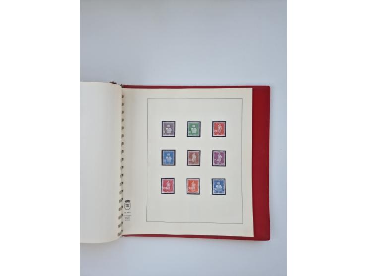 1850/1990, meist gestempelte und teils postfrische Sammlung ab Strubel und Helvetia, dabei u.a. Bl. 2 gestempelt, Bl. 5 postf