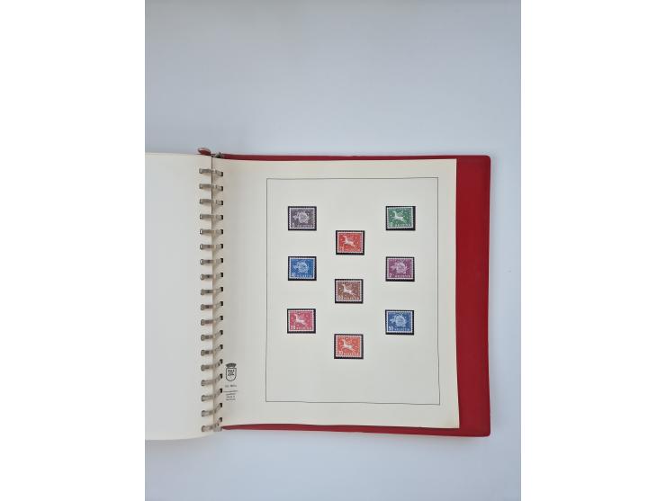 1850/1990, meist gestempelte und teils postfrische Sammlung ab Strubel und Helvetia, dabei u.a. Bl. 2 gestempelt, Bl. 5 postf