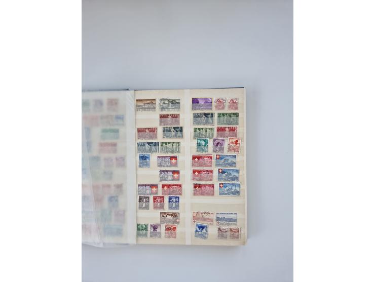 1850/1990, meist gestempelte und teils postfrische Sammlung ab Strubel und Helvetia, dabei u.a. Bl. 2 gestempelt, Bl. 5 postf