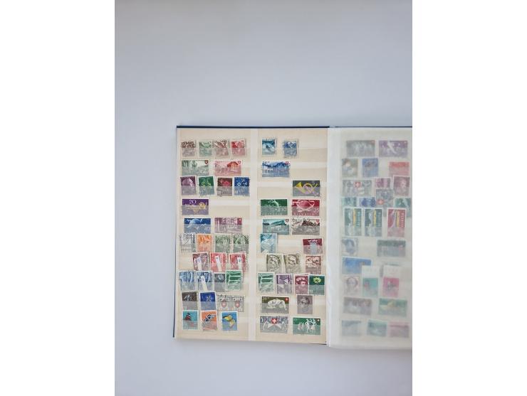 1850/1990, meist gestempelte und teils postfrische Sammlung ab Strubel und Helvetia, dabei u.a. Bl. 2 gestempelt, Bl. 5 postf