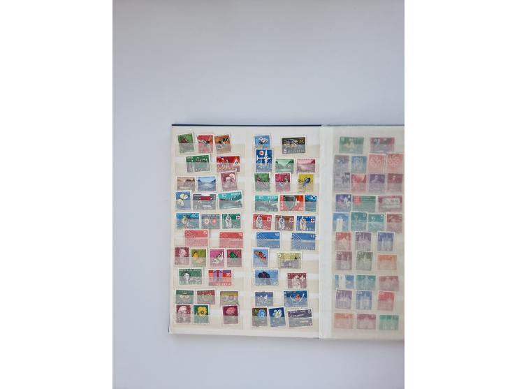 1850/1990, meist gestempelte und teils postfrische Sammlung ab Strubel und Helvetia, dabei u.a. Bl. 2 gestempelt, Bl. 5 postf