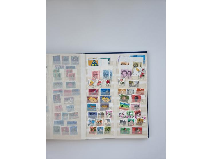 1850/1990, meist gestempelte und teils postfrische Sammlung ab Strubel und Helvetia, dabei u.a. Bl. 2 gestempelt, Bl. 5 postf