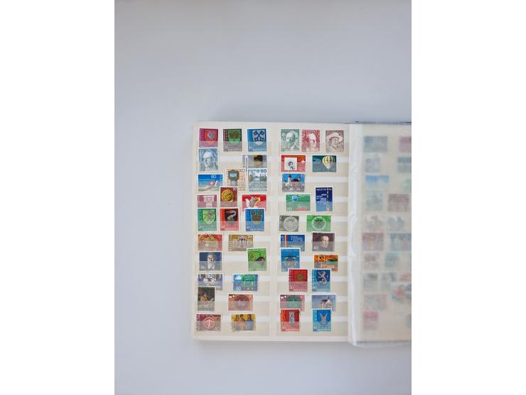 1850/1990, meist gestempelte und teils postfrische Sammlung ab Strubel und Helvetia, dabei u.a. Bl. 2 gestempelt, Bl. 5 postf