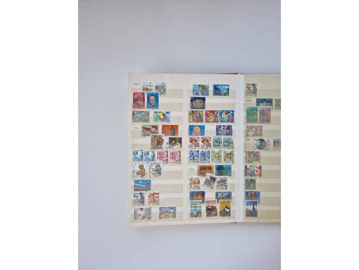 1850/1990, meist gestempelte und teils postfrische Sammlung ab Strubel und Helvetia, dabei u.a. Bl. 2 gestempelt, Bl. 5 postf