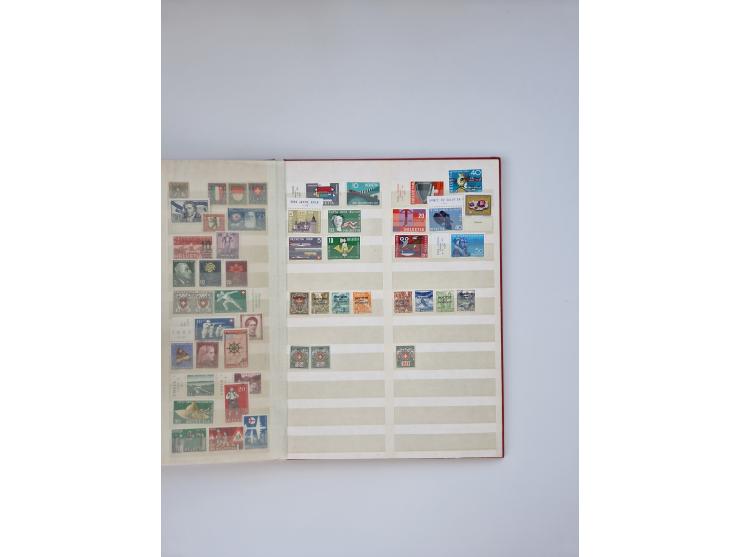 1850/1990, meist gestempelte und teils postfrische Sammlung ab Strubel und Helvetia, dabei u.a. Bl. 2 gestempelt, Bl. 5 postf