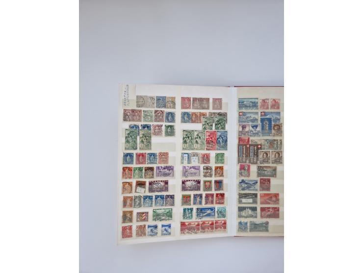 1850/1990, meist gestempelte und teils postfrische Sammlung ab Strubel und Helvetia, dabei u.a. Bl. 2 gestempelt, Bl. 5 postf