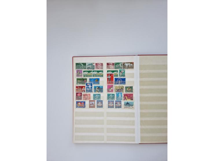 1850/1990, meist gestempelte und teils postfrische Sammlung ab Strubel und Helvetia, dabei u.a. Bl. 2 gestempelt, Bl. 5 postf