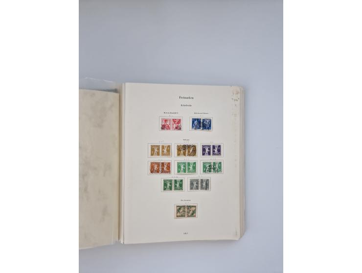 1850/1990, meist gestempelte und teils postfrische Sammlung ab Strubel und Helvetia, dabei u.a. Bl. 2 gestempelt, Bl. 5 postf