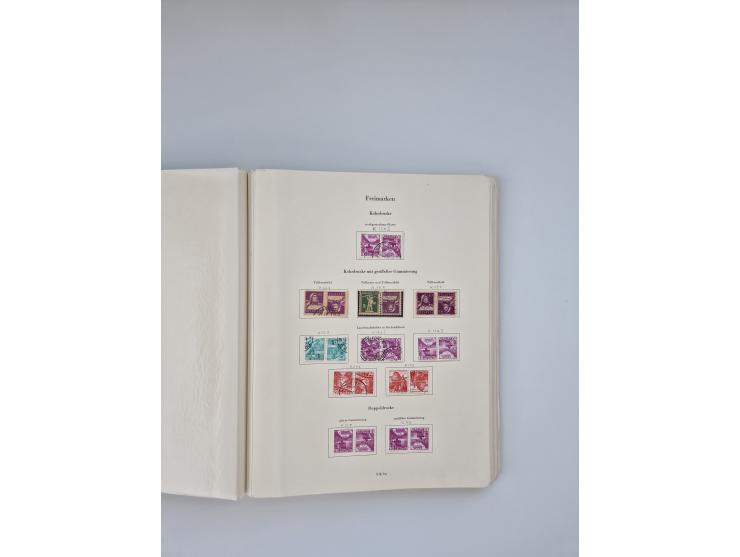 1850/1990, meist gestempelte und teils postfrische Sammlung ab Strubel und Helvetia, dabei u.a. Bl. 2 gestempelt, Bl. 5 postf