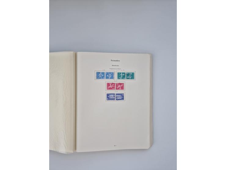 1850/1990, meist gestempelte und teils postfrische Sammlung ab Strubel und Helvetia, dabei u.a. Bl. 2 gestempelt, Bl. 5 postf