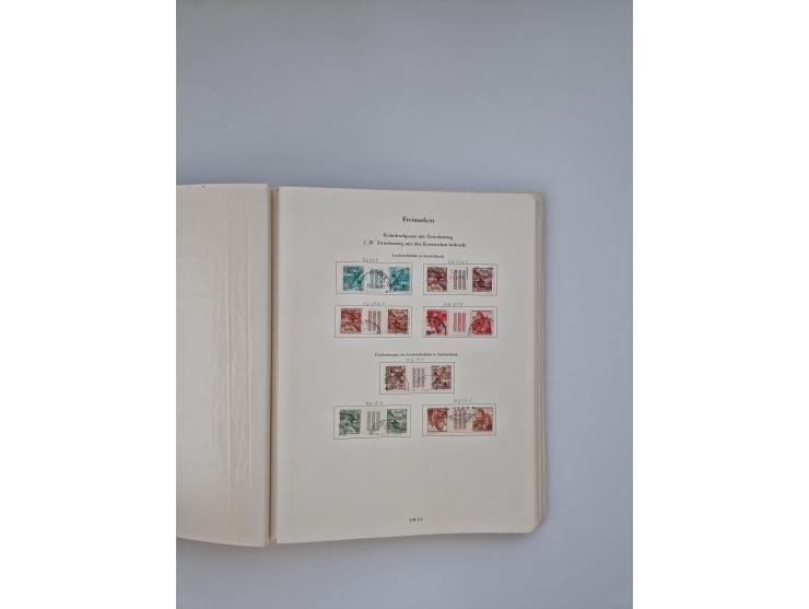 1850/1990, meist gestempelte und teils postfrische Sammlung ab Strubel und Helvetia, dabei u.a. Bl. 2 gestempelt, Bl. 5 postf