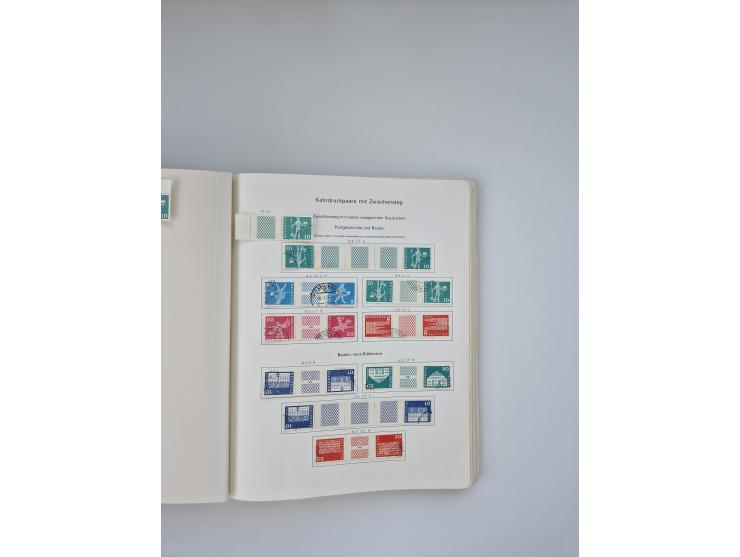 1850/1990, meist gestempelte und teils postfrische Sammlung ab Strubel und Helvetia, dabei u.a. Bl. 2 gestempelt, Bl. 5 postf
