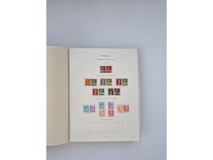 1850/1990, meist gestempelte und teils postfrische Sammlung ab Strubel und Helvetia, dabei u.a. Bl. 2 gestempelt, Bl. 5 postf