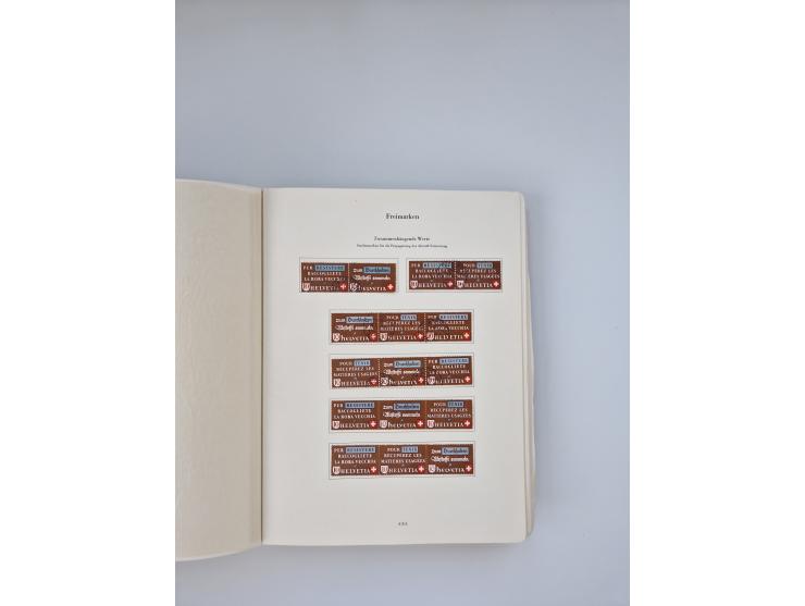 1850/1990, meist gestempelte und teils postfrische Sammlung ab Strubel und Helvetia, dabei u.a. Bl. 2 gestempelt, Bl. 5 postf