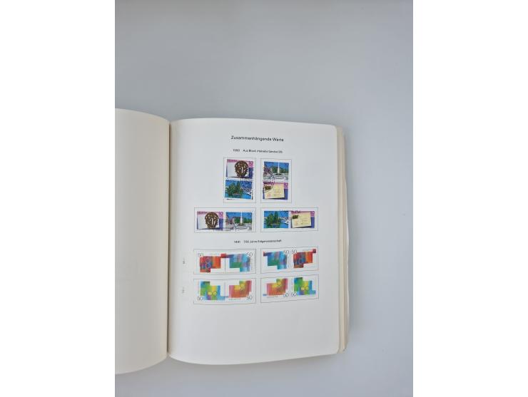 1850/1990, meist gestempelte und teils postfrische Sammlung ab Strubel und Helvetia, dabei u.a. Bl. 2 gestempelt, Bl. 5 postf