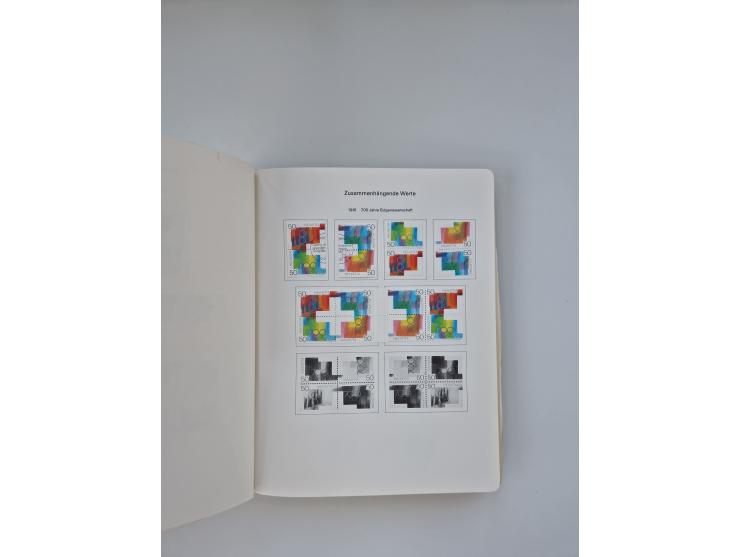 1850/1990, meist gestempelte und teils postfrische Sammlung ab Strubel und Helvetia, dabei u.a. Bl. 2 gestempelt, Bl. 5 postf