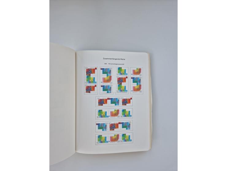 1850/1990, meist gestempelte und teils postfrische Sammlung ab Strubel und Helvetia, dabei u.a. Bl. 2 gestempelt, Bl. 5 postf