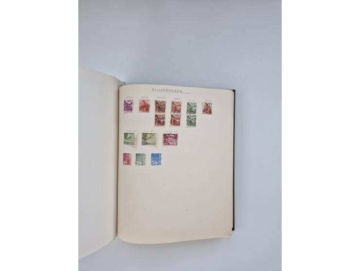 1850/1990, meist gestempelte und teils postfrische Sammlung ab Strubel und Helvetia, dabei u.a. Bl. 2 gestempelt, Bl. 5 postf