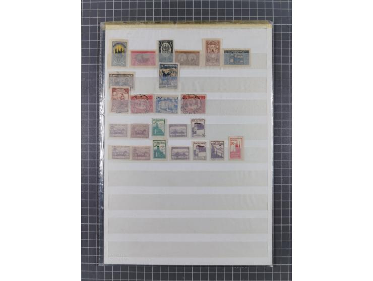 1918/1954, used and unused collections Estonia incl. e.g. Mi.-Nr. 29AUw (2), 164x MNH, Latvia, Lithuania incl. Mi.-Nr. 141F u