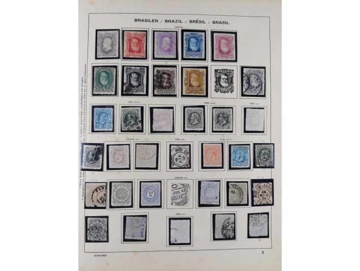 1850/95, used collection, incl. early values, from 1950 in the main catalogue numbers apparently complete incl. all souvenir 