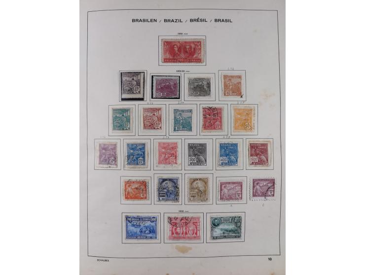 1850/95, used collection, incl. early values, from 1950 in the main catalogue numbers apparently complete incl. all souvenir 