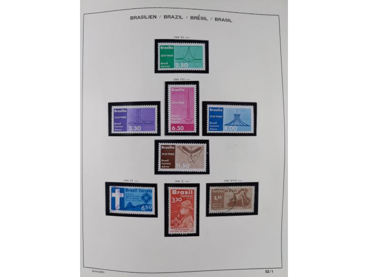 1850/95, used collection, incl. early values, from 1950 in the main catalogue numbers apparently complete incl. all souvenir 