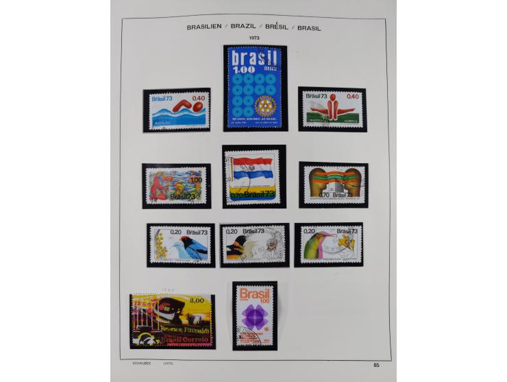 1850/95, used collection, incl. early values, from 1950 in the main catalogue numbers apparently complete incl. all souvenir 