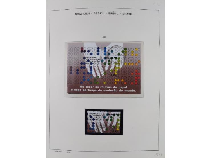 1850/95, used collection, incl. early values, from 1950 in the main catalogue numbers apparently complete incl. all souvenir 