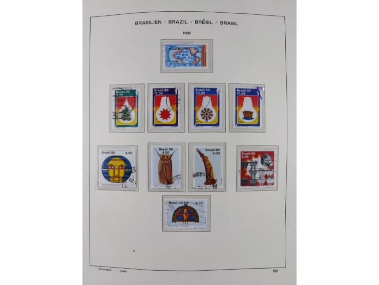 1850/95, used collection, incl. early values, from 1950 in the main catalogue numbers apparently complete incl. all souvenir 