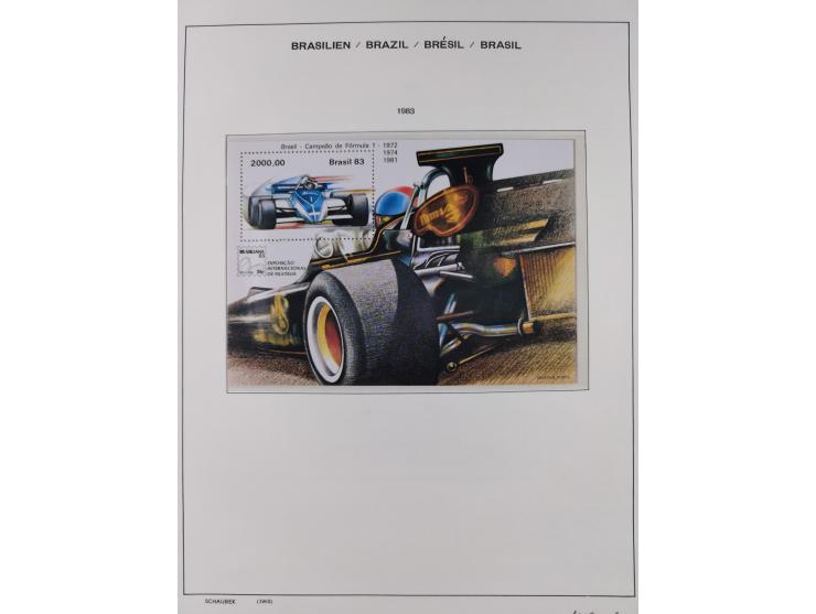 1850/95, used collection, incl. early values, from 1950 in the main catalogue numbers apparently complete incl. all souvenir 