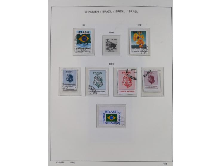 1850/95, used collection, incl. early values, from 1950 in the main catalogue numbers apparently complete incl. all souvenir 