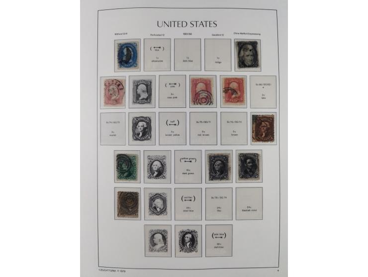 1847/1991, mostly used and later mint never hinged part collection incl. some better values and valid postage, in two albums
