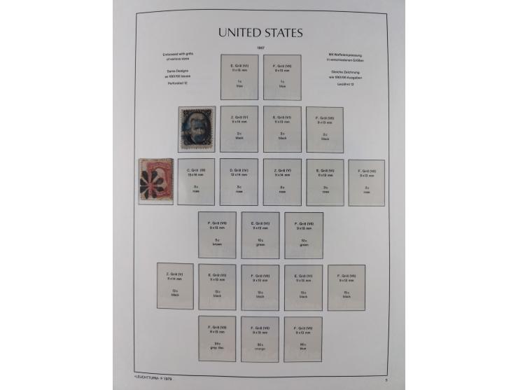 1847/1991, mostly used and later mint never hinged part collection incl. some better values and valid postage, in two albums