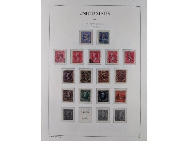 1847/1991, mostly used and later mint never hinged part collection incl. some better values and valid postage, in two albums