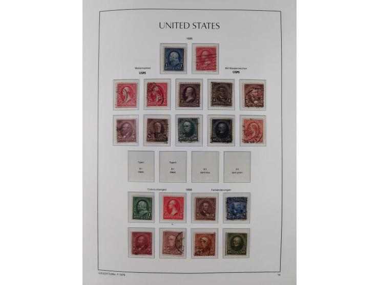 1847/1991, mostly used and later mint never hinged part collection incl. some better values and valid postage, in two albums