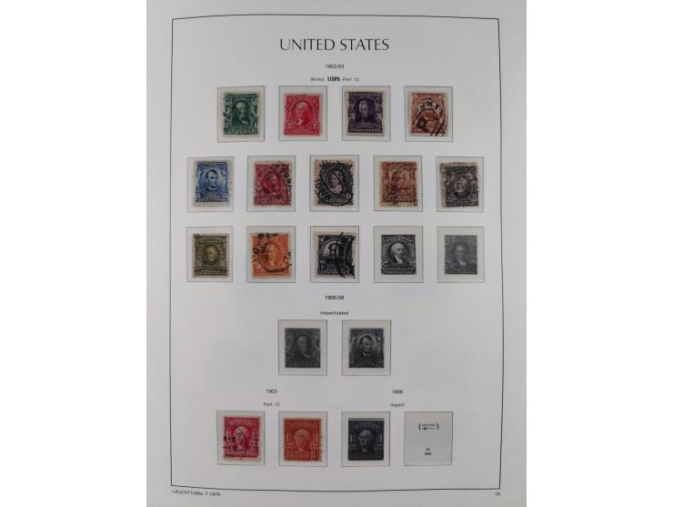 1847/1991, mostly used and later mint never hinged part collection incl. some better values and valid postage, in two albums