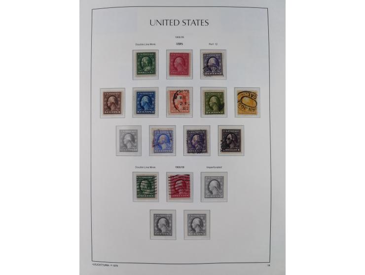 1847/1991, mostly used and later mint never hinged part collection incl. some better values and valid postage, in two albums