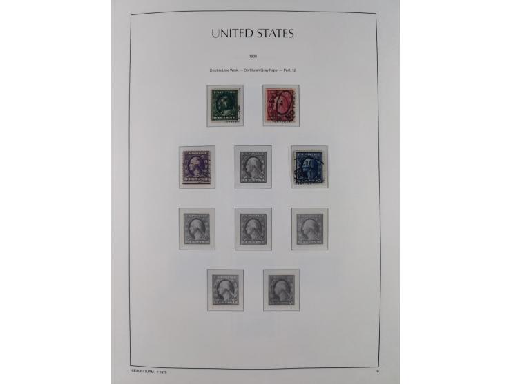 1847/1991, mostly used and later mint never hinged part collection incl. some better values and valid postage, in two albums