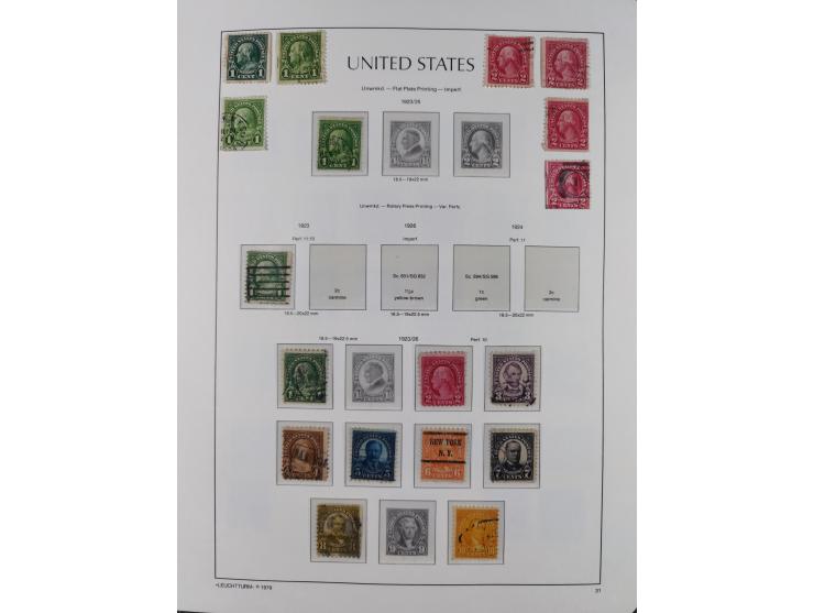 1847/1991, mostly used and later mint never hinged part collection incl. some better values and valid postage, in two albums