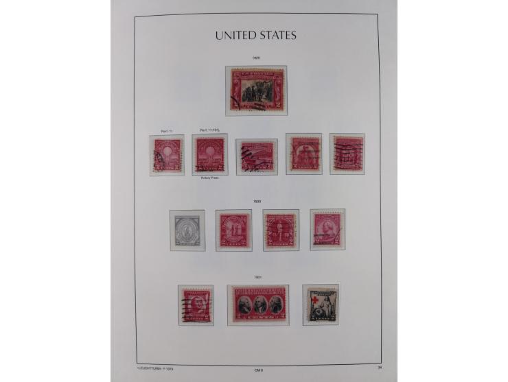 1847/1991, mostly used and later mint never hinged part collection incl. some better values and valid postage, in two albums