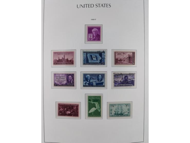 1847/1991, mostly used and later mint never hinged part collection incl. some better values and valid postage, in two albums