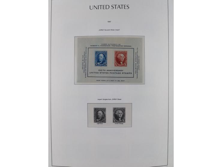 1847/1991, mostly used and later mint never hinged part collection incl. some better values and valid postage, in two albums