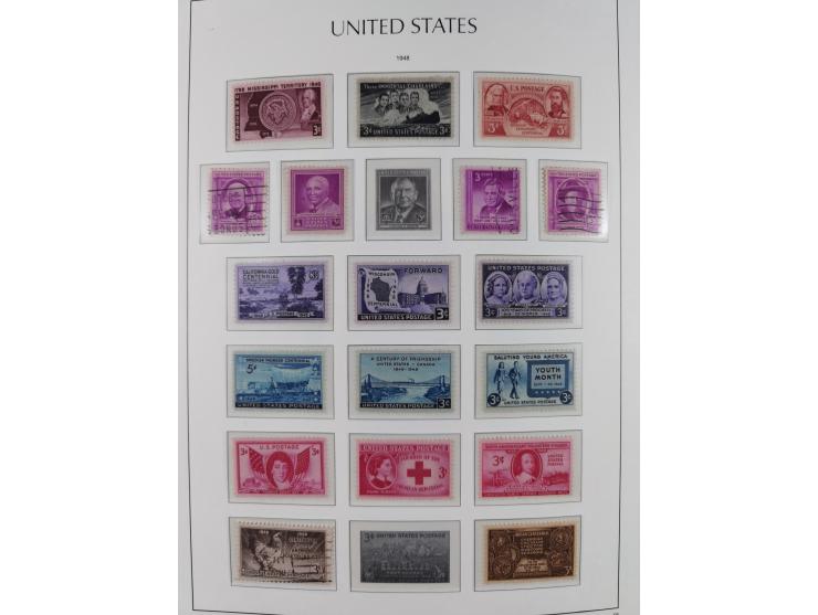 1847/1991, mostly used and later mint never hinged part collection incl. some better values and valid postage, in two albums