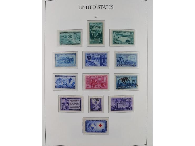 1847/1991, mostly used and later mint never hinged part collection incl. some better values and valid postage, in two albums
