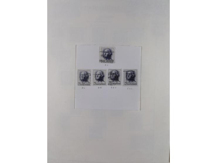 1847/1991, mostly used and later mint never hinged part collection incl. some better values and valid postage, in two albums