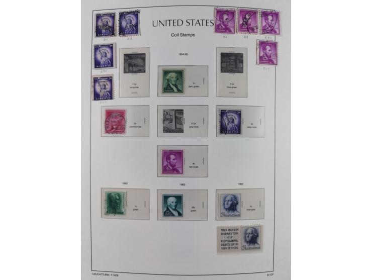 1847/1991, mostly used and later mint never hinged part collection incl. some better values and valid postage, in two albums