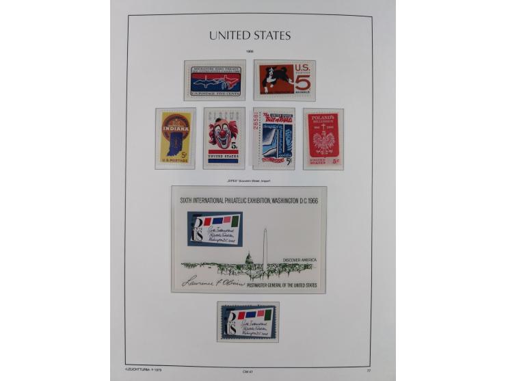 1847/1991, mostly used and later mint never hinged part collection incl. some better values and valid postage, in two albums