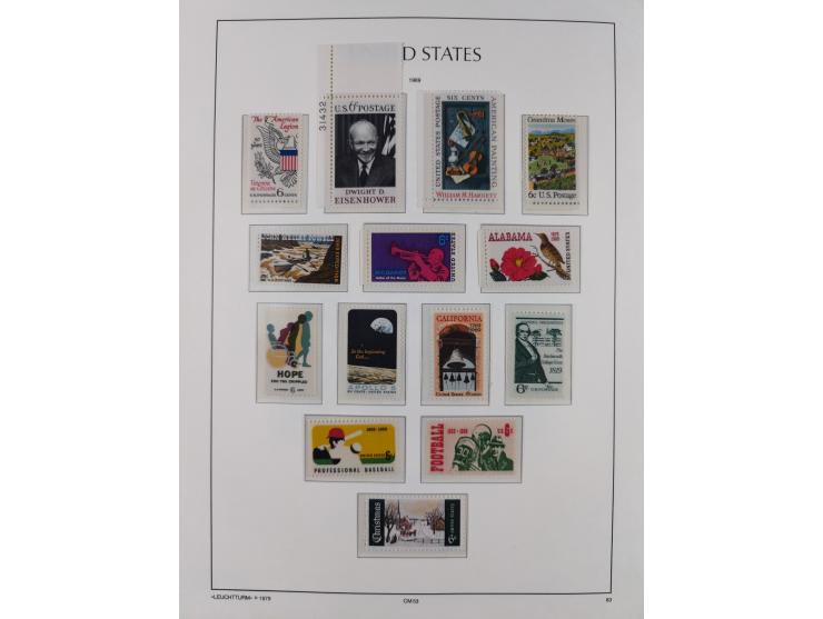 1847/1991, mostly used and later mint never hinged part collection incl. some better values and valid postage, in two albums