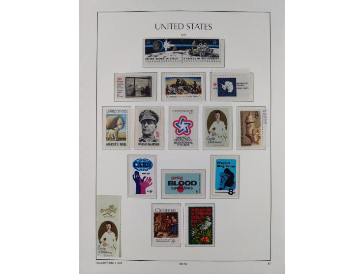 1847/1991, mostly used and later mint never hinged part collection incl. some better values and valid postage, in two albums