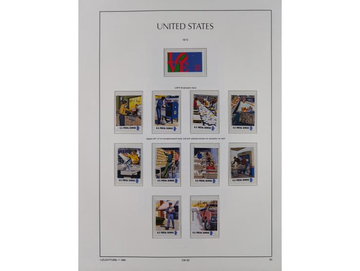 1847/1991, mostly used and later mint never hinged part collection incl. some better values and valid postage, in two albums